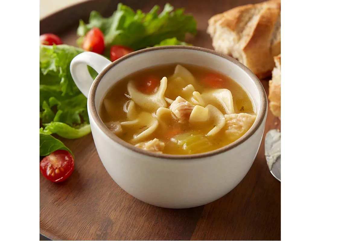 Light Chicken Noodle Soup