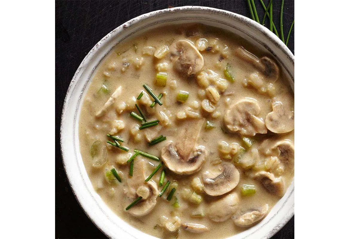Mushroom Barley Soup