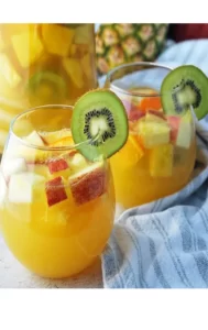 Pineapple Kiwi Fizz