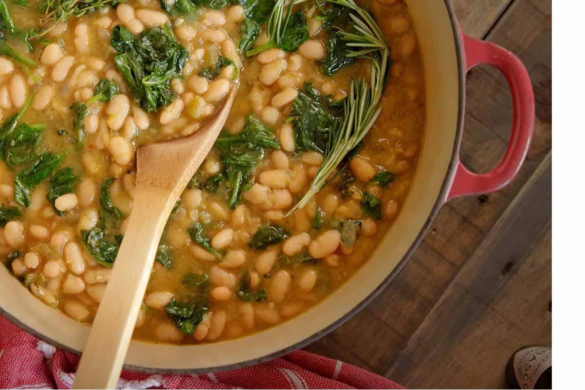 Spinach and White Bean Soup