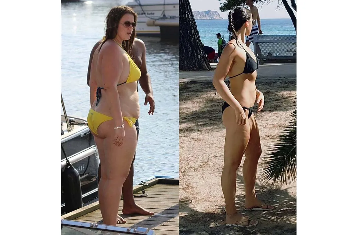 fasting before and after