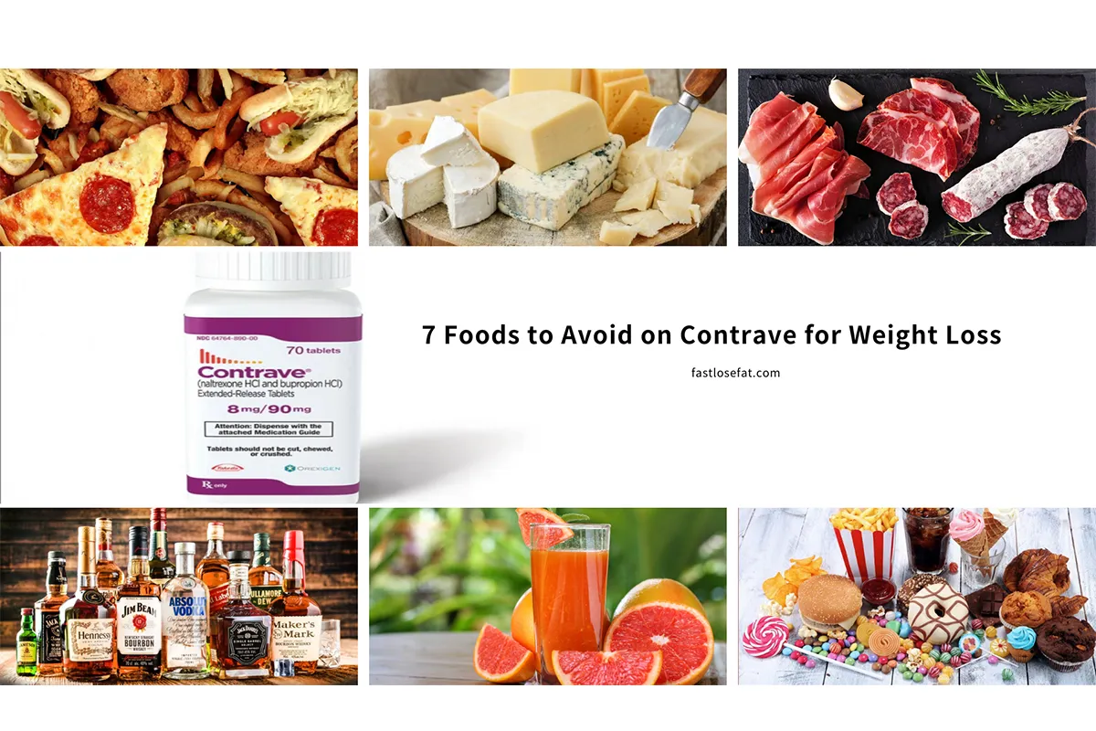 7 Foods to Avoid on Contrave for Weight Loss