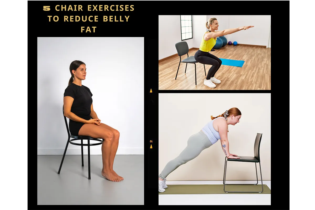 5 Chair Exercises To Reduce Belly Fat