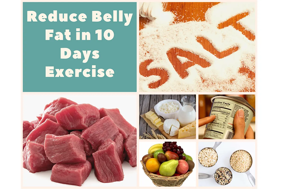 Reduce Belly Fat in 10 Days Exercise