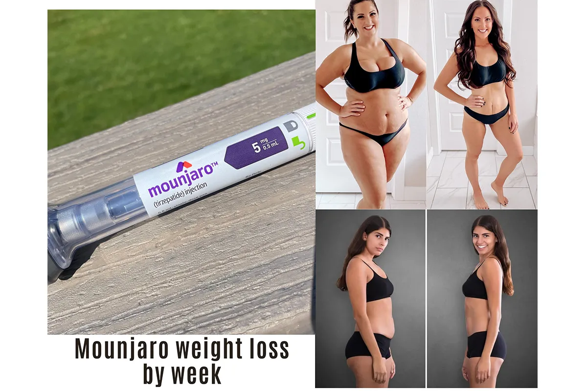 Mounjaro weight loss by week